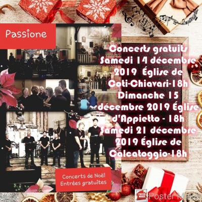 Passione - Concert de Noël - Coti-Chiavari