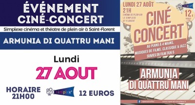 Ciné-concert Armunia di quattru mani