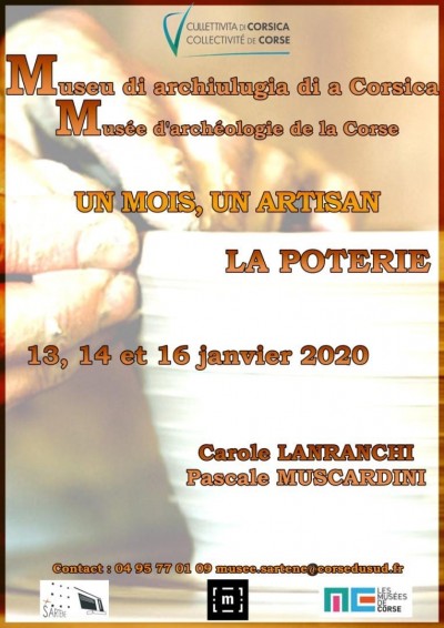 Un mois, un artisan - La poterie - Musée d'archéologie de la Corse - Sartène