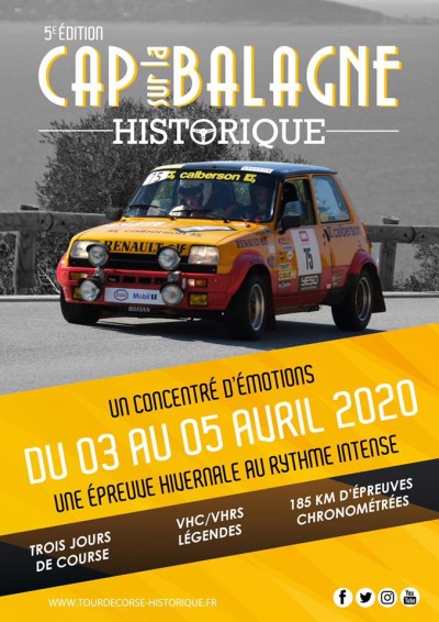 5ème édition Rallye - Cap sur la Balagne Historique 