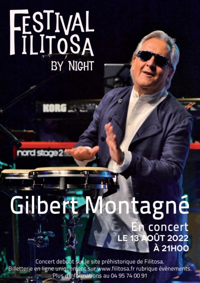 Gilbert Montagné - Filitosa by Night - Festival 2022 - Filitosa