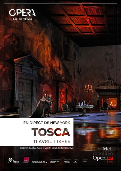 Tosca - Opéra en vidéotransmission en direct de New York - Ellipse Cinéma - Ajaccio