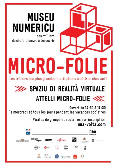 Lancement du musée numérique Micro-Folie en langue corse - Centre culturel Una Volta - Bastia