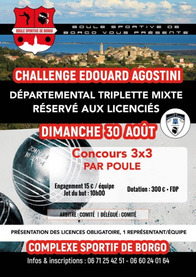 Challenge Edouard Agostini - Complexe Sportif - Borgo