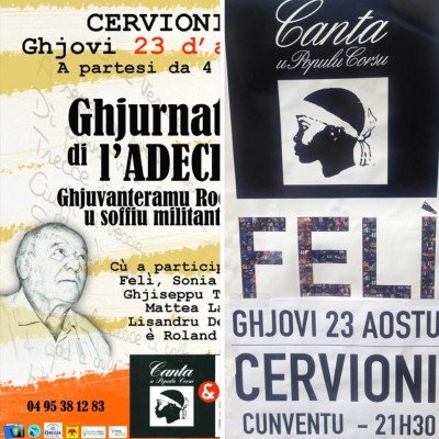 Feli & Canta U Populu Corsu en concert à Cervioni