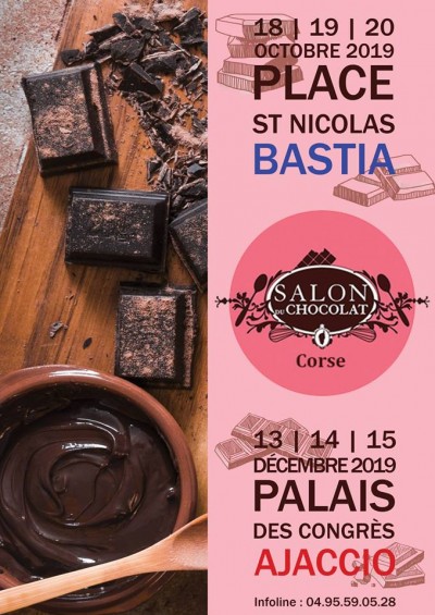 8ème Salon du chocolat & des délices de Corse - Place Saint Nicolas - Bastia
