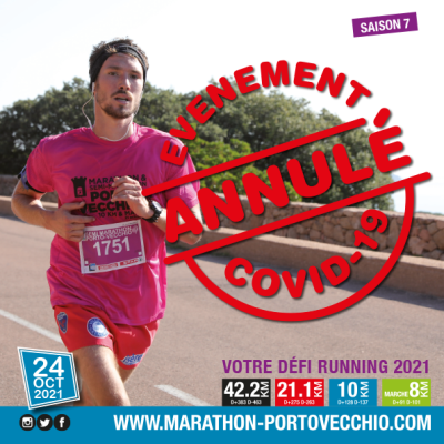 Marathon & Semi Marathon 2021 - Porto-Vecchio - Annulé