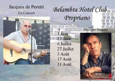 Jacques de Peretti & Philippe Santoni en concert