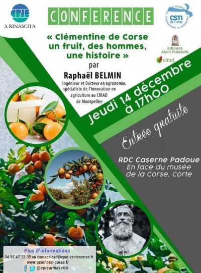 Conférence - Clémentine de Corse