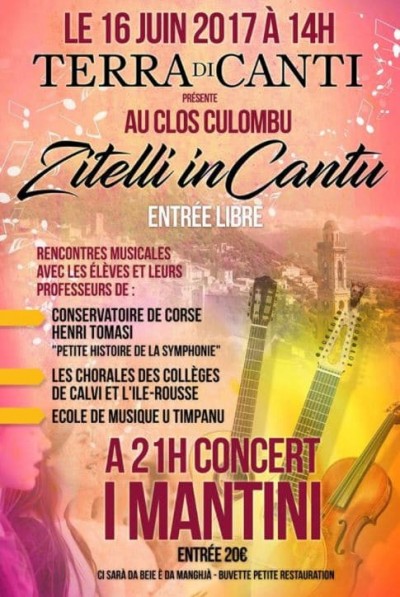 Zitelli IN CANTU & I MANTINI Pour Terra di Canti 2° Edition