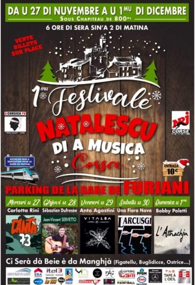 1er Festival - Natalescu di a musica corsa - Furiani