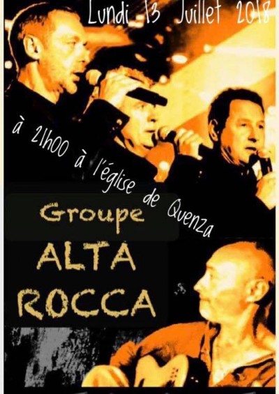 Alta Rocca en concert à Quenza