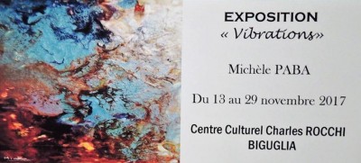 Exposition Vibrations - Michèle Paba Calloni