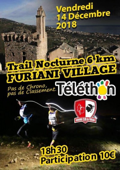 Trail nocturne du Running Club Furiani Agliani