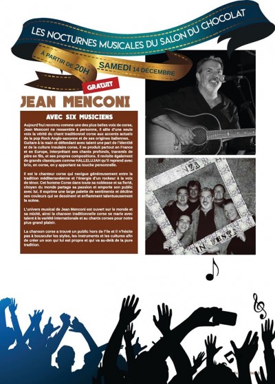 Jean Menconi et ses musiciens - Palais des Congrès - Ajaccio