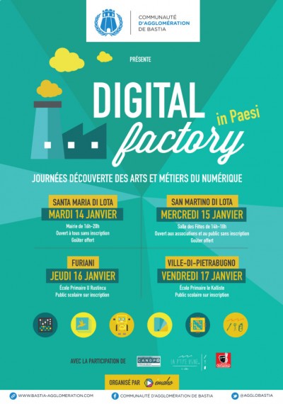 Journées Digital Factory in Paesi - San Martino di Lota
