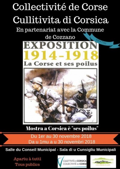 Exposition 1914-1918 "La Corse et ses poilus" - Cozzano