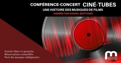 Ciné-tubes - Une histoire des musiques de films - Médiathèque - Bastelicaccia 