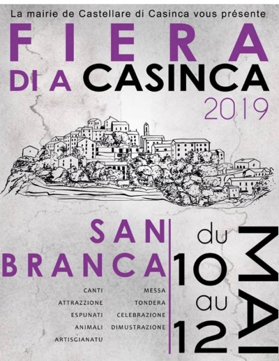 Fiera di San Brancà 2019 - Foire de Saint Pancrace - Castellare di Casinca