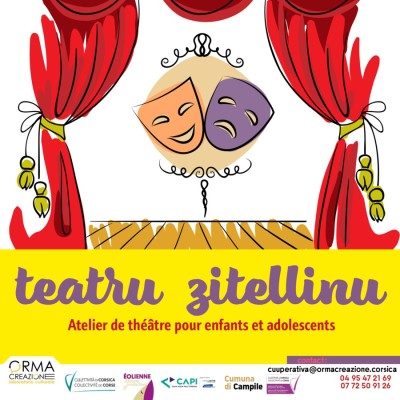 Teatru zitellinu - Atelier d'initiation au théâtre pour les enfants et adolescents - ORMA Creazione - Campile 