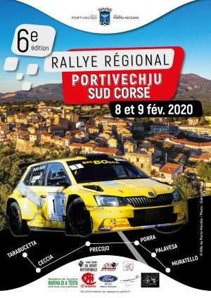 6ème édition - Rallye Régional Portivechju Sud Corse