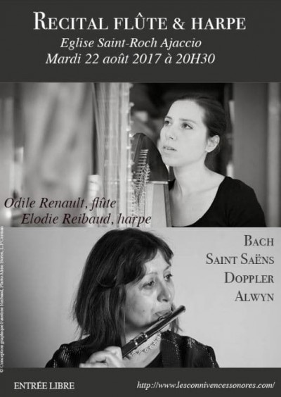 Odile Renault et Elodie Reibaud en concert à Ajaccio