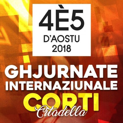 Ghjurnate Internaziunale di Corti 2018