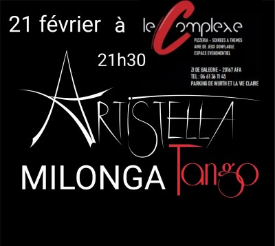 Milonga Tango - Artistella - Le Complexe - Afa - Ajaccio