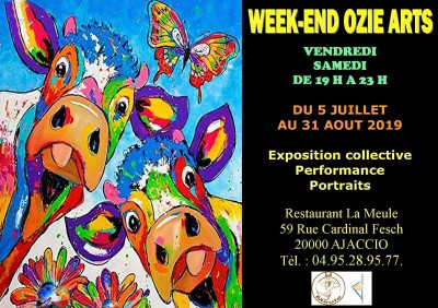 Week-end Ozie Arts - Restaurant La Meule - Ajaccio