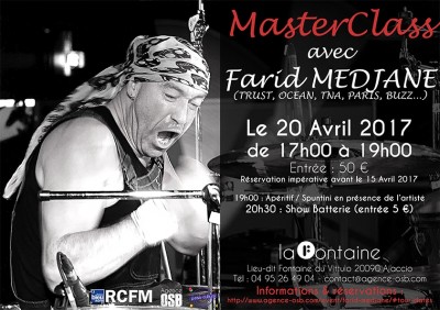 Masterclass avec Farid MEDJANE