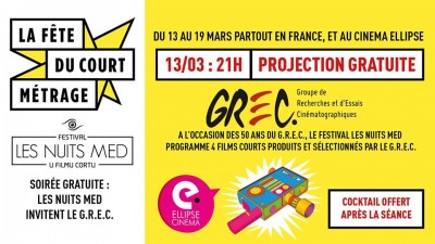 Fête du Court - Séance hommage au GREC - Ellipse Cinéma - Ajaccio
