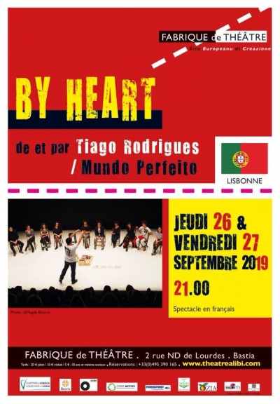 By Heart - Fabrique de Théâtre - Bastia