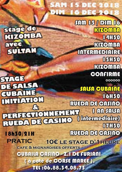 Salsa & kizomba Cubaila Casino - Furiani