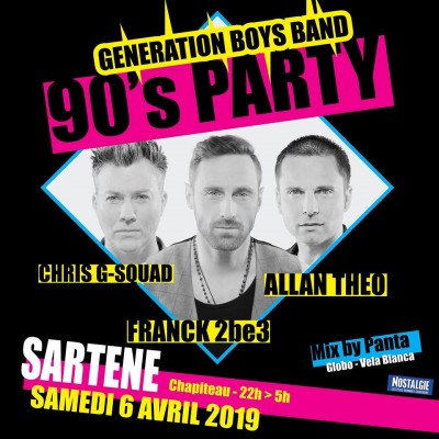 90's Boys Band En Live à Sartène