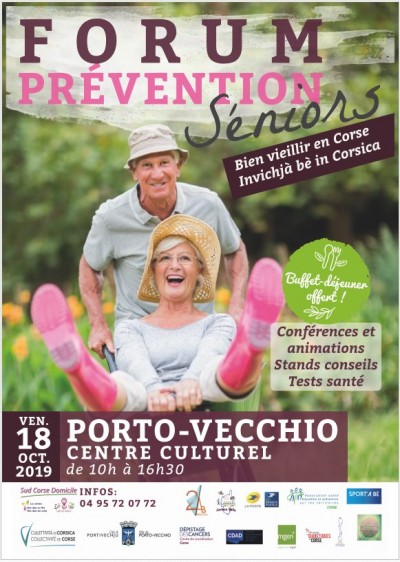 Forum Prévention Seniors - Centre Culturel - Porto-Vecchio