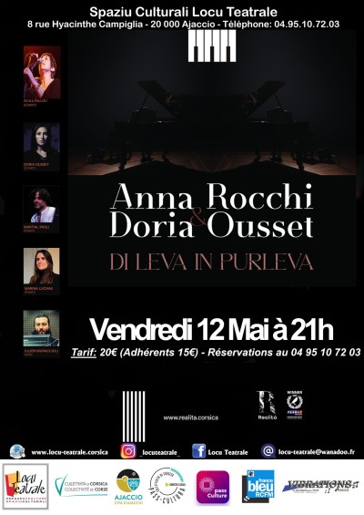 Di Leva in Purleva - Doria Ousset & Anna Rocchi - Locu Teatrale - Ajaccio