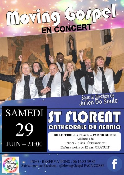 Concert Gospel - Cathédrale du Nebbiu - Saint Florent