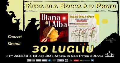 Diana di l'Alba en concert - Menditarrak -  A Fiera di a Bocca A U Pratu 2023