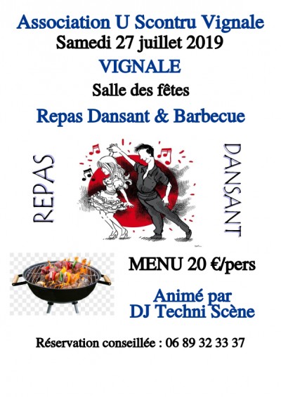Repas dansant et barbecue à Vignale