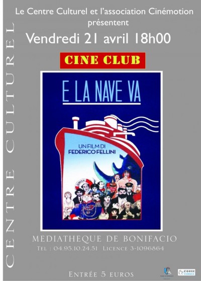 Cine Club : E La Nave Va