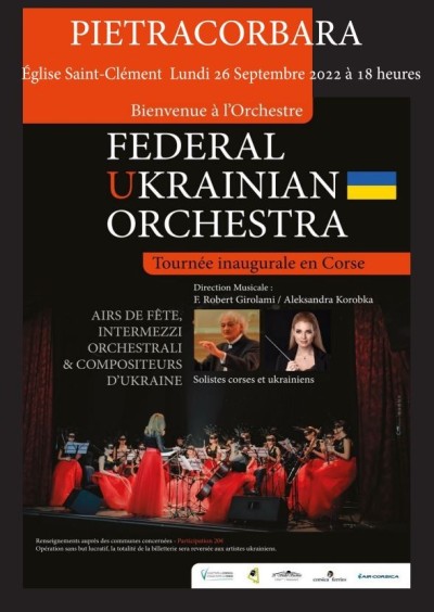 Federal Ukrainian Orchestra - Eglise Saint Clément - Pietracorbara