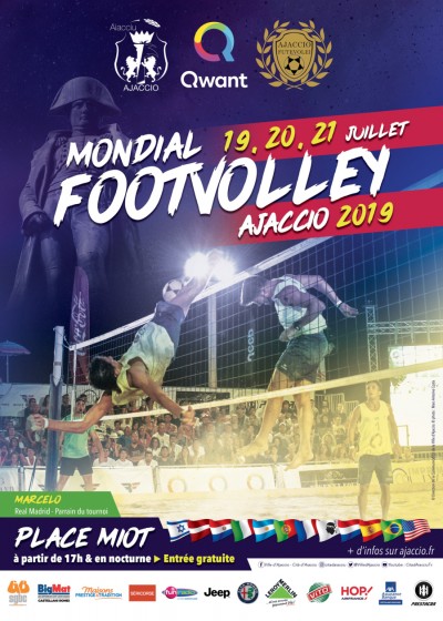 Mondial Footvolley 2019 - Place Miot - Ajaccio
