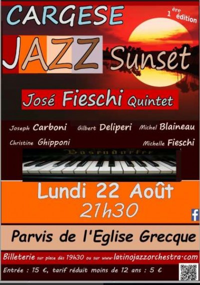Cargese Jazz Sunset