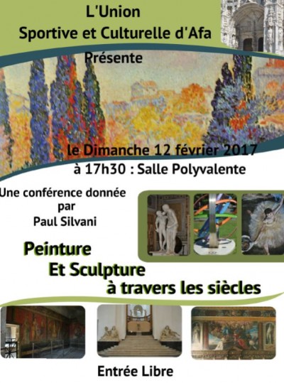 Conférence "Peinture et Sculpture à travers les siècles"