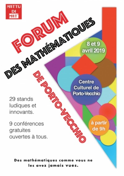 Forum des mathématiques - Centre culturel - Porto-Vecchio