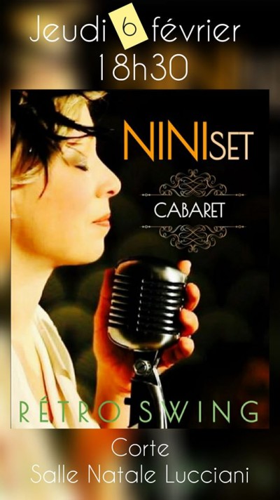 NiniSet Cabaret Anaïs Nini - Gaggeri - Spaziu Natale Luciani - Corté