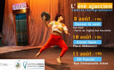 Danse - CreaCorsica - Rue Emmanuelle Arène - Ajaccio