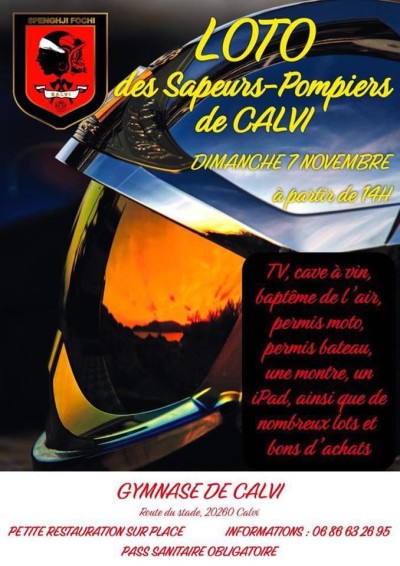 Loto Des Sapeurs-pompiers De Calvi