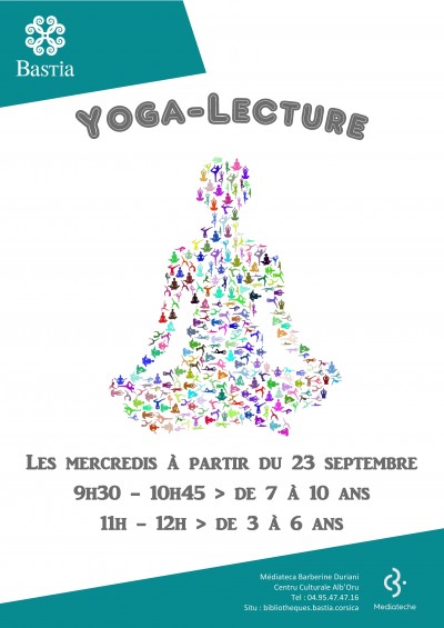 Yoga - Lecture - Médiathèque Barberine Duriani - Bastia