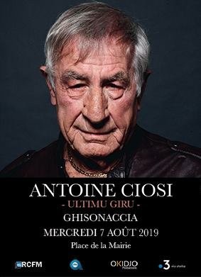 Antoine Ciosi en concert à Ghisonaccia